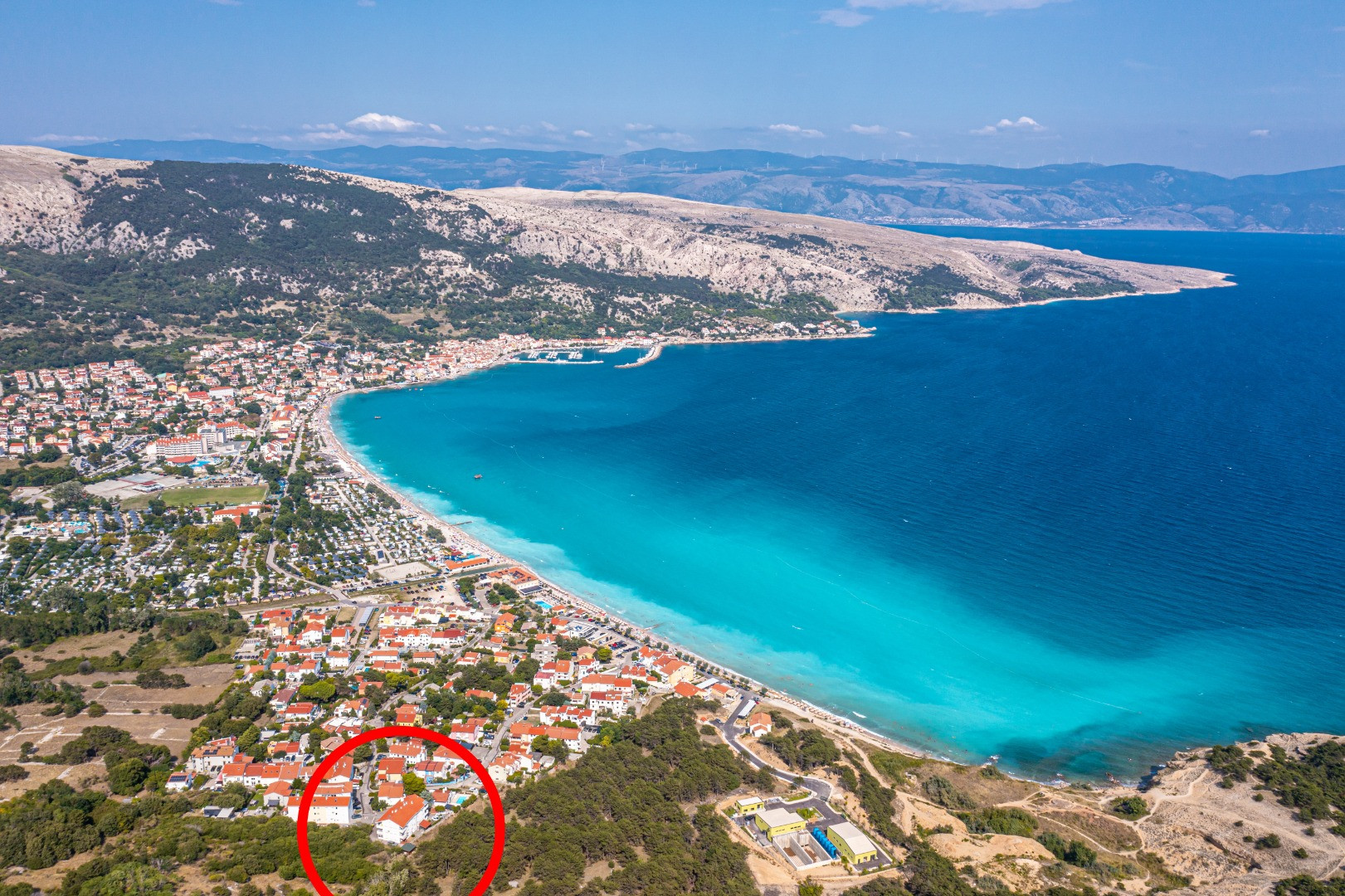 Ideal vacation in an island atmosphere - Accommodation near the beach with stunning sea view, Stay in Ba&scaron;ka, accommodation near the beach with a sea view, Krk, Croatia. Ba&scaron;ka